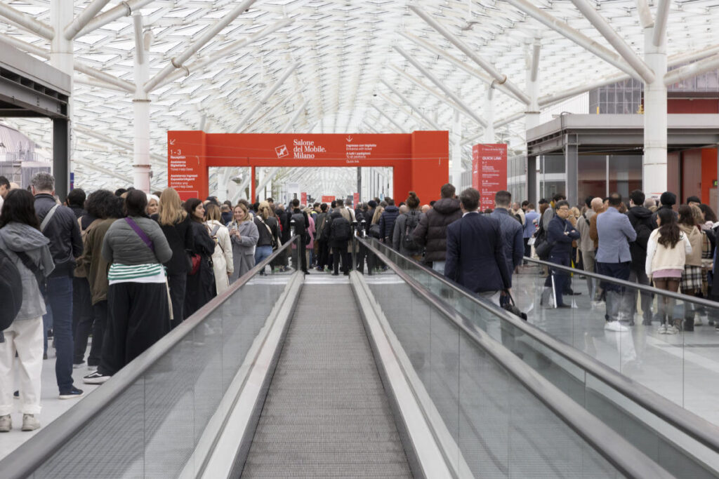 Ingressi del Salone del Mobile.Milano - 2025 ©Diego Ravier