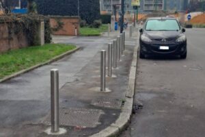 Dissuasori contro la sosta vietata